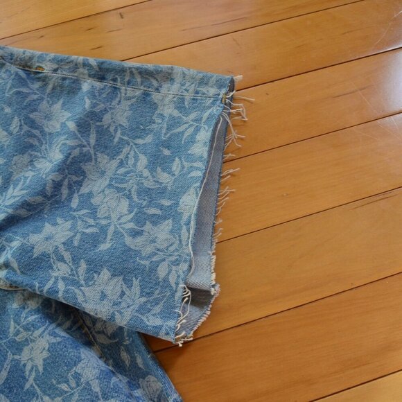 Rag & Bone Maya High Waist Raw Hem Denim Shorts Size 26 - Picture 7 of 7